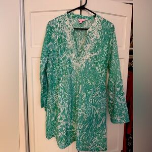 Lilly Pulitzer Bungle in the Jungle Tunic Top XL
